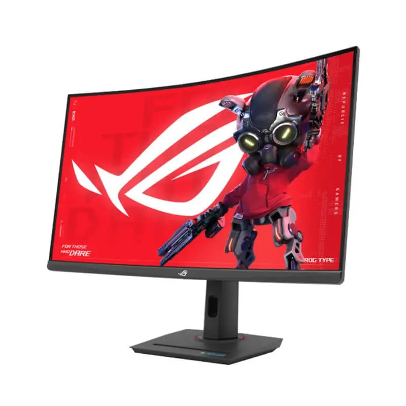 مانیتور گیمینگ خمیده 32 اینچ ایسوس مدل ROG Strix XG32WCS-3